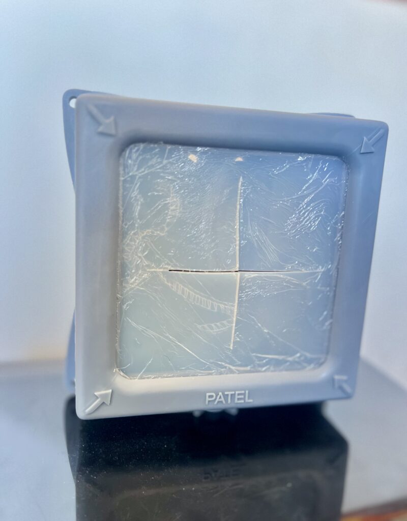 Real photo 3D printed prototype layers assembly New York Edin Studio.