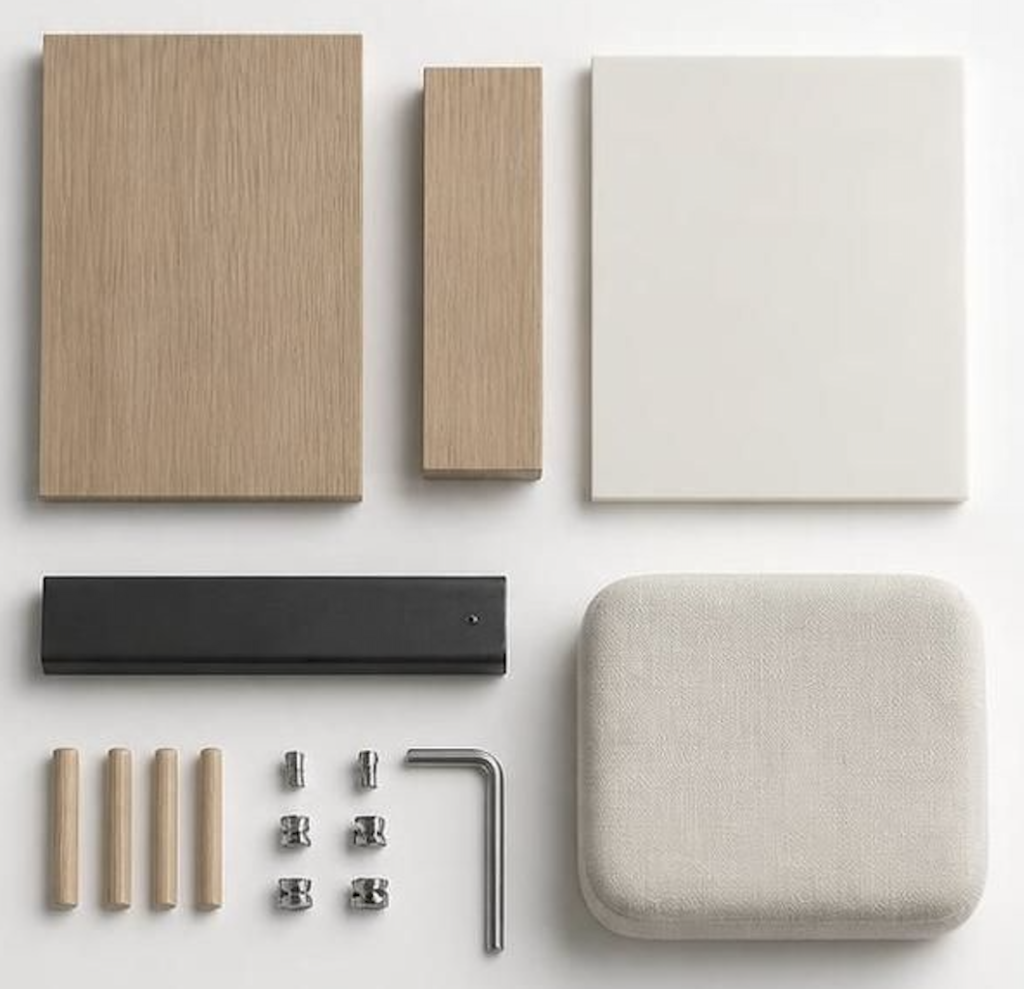 Material selection for furniture