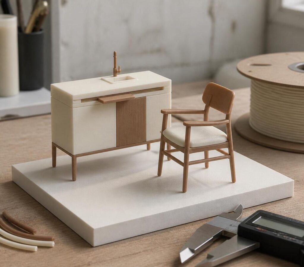3d printing and prototyping of furniture design