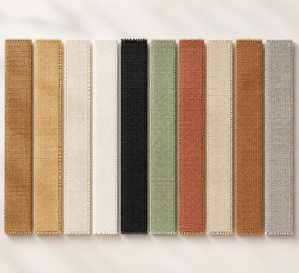 Fabric Color palette for product development